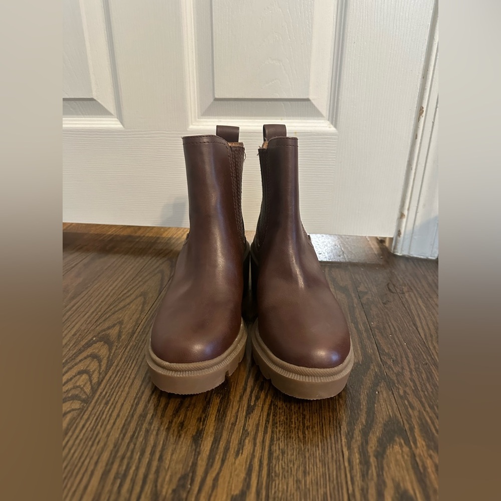 Universal Thread Dark Brown Ankle Booties - image 2